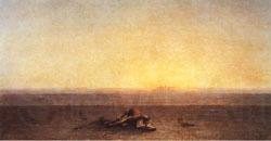 Gustave Guillaumet The Sahara(or The Desert) Norge oil painting art